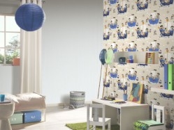 Papierové tapety na stenu Dieter Bohlen 4 Kidz piráti na modrej lodi