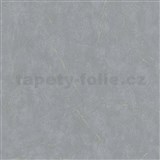 Vliesové tapety na stenu VILLA ROMANA stierkovaná omietkovina tmavo sivá s niklovými odleskami