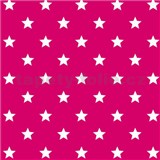 Samolepiace fólie - hviezdičky ružové 45 cm x 15 m