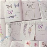 Vliesové tapety na stenu IMPOL Authentic Wall Vintage romantic - POSLEDNÝ KUS