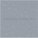 Vliesové tapety na stenu IMPOL Profitex florálny vzor sivý na tmavom podklade