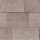 Vliesové tapety na stenu IMPOL Titanium 3 industriálne bloky hnedé - POSLEDNÉ KUSY