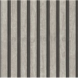 Vliesové tapety na stenu IMPOL dekoračné stenové panely dub sivý