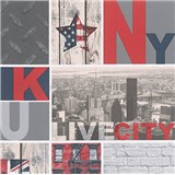 Papierové tapety na stenu Boys & Girls život v meste