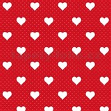 Samolepiace tapety srdiečka 45 cm x 15 m - POSLEDNÉ METRE