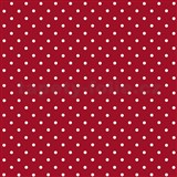 Samolepiace tapety - Peterson červená s bodkami 45 cm x 15 m - POSLEDNÉ METRE