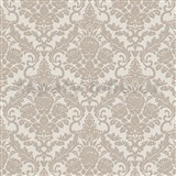 Vliesové tapety na stenu IMPOL zámocký vzor hnedý