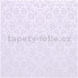 Statická fólia transparentná Classic ornament - 45 cm x 15 m