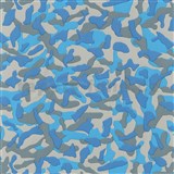 Samolepiace tapety maskáč modro-sivý 45 cm x 15 m - POSLEDNÉ METRE