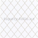 Samolepiace tapety ornament hnedý - 45 cm x 15 m