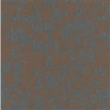 Vliesové tapety na stenu IMPOL Gentle listy hnedé na sivom podklade