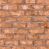 Vliesové tapety na stenu IMPOL červená tehla so sivou škárou - POSLEDNÉ KUSY