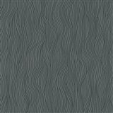 Vliesové tapety na stenu IMPOL Kylie vlnovky sivé s metalickou škárou