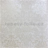 Tapety na stenu La Veneziana 3 zámocký vzor damašek biely