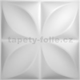 Obkladové panely 3D PVC Parabolas rozmer 500 x 500 mm, hrúbka 1 mm - POSLEDNÉ KUSY