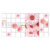 Obkladové panely 3D PVC rozmer 955 x 480 mm gerbery - POSLEDNÉ KUSY