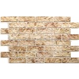 Obkladové panely 3D PVC rozmer 992 x 596 mm kameň hnedý - POSLEDNÉ KUSY