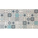 Obkladové panely 3D PVC rozmer 964 x 480 mm Maroccan zeleno-sivý - 2. akosť