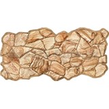 Obkladové panely 3D PVC rozmer 955 x 480 mm pieskovcový kameň jantarový