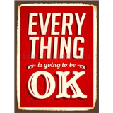 Retro tabula Every Thing 40 x 30 cm