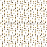 Obrus metráž dekoratívne štvorčeky sivo-hnedé