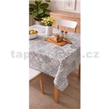 Obrusy návin mozaikové dlaždice 20 m x 140 cm