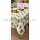 Obrus metráž patchwork margarétky