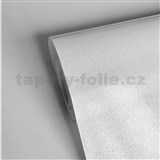 Vliesové tapety na stenu jednofarebná biela s trblietkami