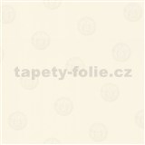 Luxusné vliesové tapety Versace III hlava medúzy biela na krémovom podklade-POSLEDNÉ KUSY