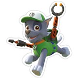 3D penová dekorácia na stenu Labková patrola Rocky v akci (Paw Patrol) + DARČEK ZDARMA