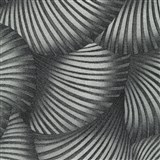 Vliesové tapety na stenu GMK Fashion for walls  5 3D twill strieborný na čiernom podklade
