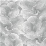 Vliesové tapety na stenu GMK Fashion for walls  5 florálny vzor metalicky strieborný