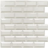 Obkladové panely 3D PVC rozmer 595 x 560 mm, hrúbka 0,6mm, METRO 3D