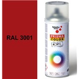Sprej signálny červený lesklý 400ml, odtieň RAL 3001 farba signálno červená lesklá