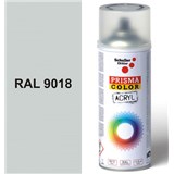 Sprej svetlo šedý lesklý 400ml, odtieň RAL 9018 farba papyrus šedá lesklá