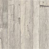 Vliesové tapety IMPOL Wood and Stone 2 vintage style drevo sivo-béžové