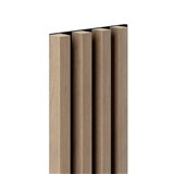 Dekoračné panely MAXI dub saragossa 3D lamely na filcovom podklade 270 x 17,7 cm