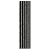 Dekoračné panely loft 3D lamely na filcovom podklade 270 x 30 cm