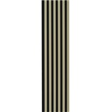 Dekoračné panely olivové 3D lamely na filcovom podklade 270 x 30 cm