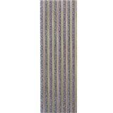 Dekoračné panely dub sonoma 3D lamely na sivom filcovom podklade 270 x 40 cm