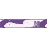 Samolepiace bordúry kvety s vlnovkami fialové 5 m x 5,8 cm - POSLEDNÝ KUS