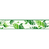 Samolepiaca bordúra popínavé listy zelené 5 m x 8,3 cm