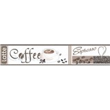 Samolepiace bordúry Coffee 5 m x 5,8 cm