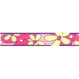 Samolepiaca bordúra - kvety ružovo-žlté 5 m x 6,9 cm - POSLEDNÉ KUSY