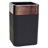 Téglik na zubné kefky LINZ BLACK/BRONZE