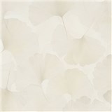 Vliesové tapety na stenu Elysium listy ginko krémové