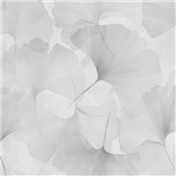 Vliesové tapety na stenu Elysium listy ginko biele