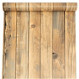Samolepiace tapety drevené dosky hnedo-sivé 45 cm x 10 m