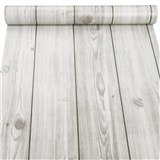 Samolepiace tapety dosky drevené sivé 45 cm x 10 m