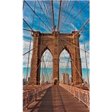 Vliesové fototapety Brooklyn Bridge rozmer 150 cm x 250 cm